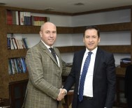İBRAHIM KÜÇÜK - Başkan Togar'dan Kaymakam Öztürk'e Ziyaret