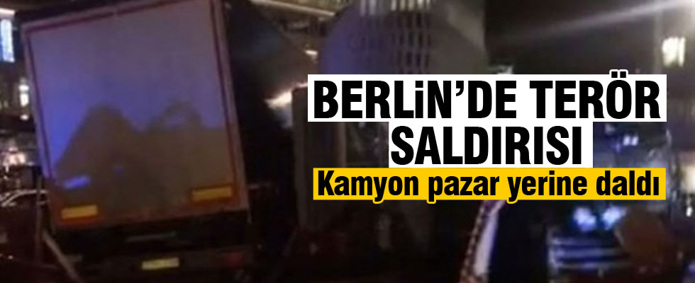 Berlin'de terör saldırısı