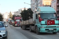 Bilecik Kamyoncular Kooperatifi'nden 'Teröre Lanet Konvoyu'