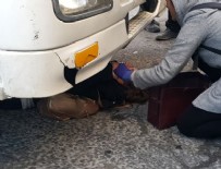 HAFRİYAT KAMYONU - Genç kadın hafriyat kamyonunun altında kaldı