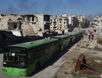 Halep'te tahliyeler devam ediyor