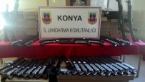 Konya'da Kaçak Silah Operasyonu