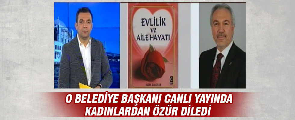 Kütahya Belediye Başkanı canlı yayında kadınlardan özür diledi