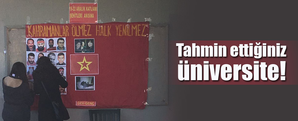 ODTÜ'de şehitler anısına yürüyüş yapanları tehdit ettiler