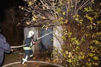 ÇAYLı - Ortaca'da Odunluk Yangını