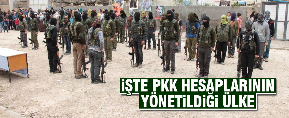 PKK hesapları o ülkeden yönetiliyor
