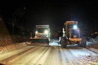 İŞ MAKİNASI - Başiskele Belediyesi Karla Mücadele İçin 123 Personel 34 Araçla Hazır
