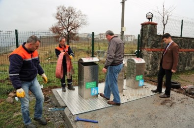 Başiskele'de 5 Çöp Konteyneri Daha Yeraltına Alındı