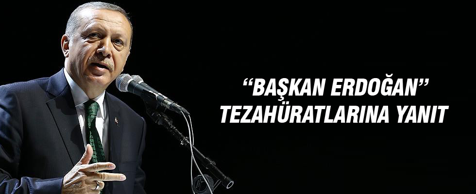 Cumhurbaşkanı Erdoğan'dan 'Başkan Erdoğan' tezahüratlarına yanıt