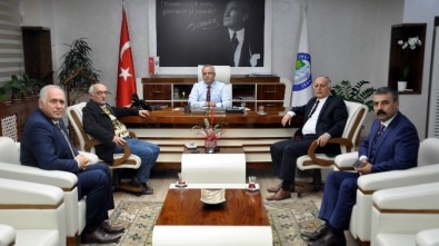 MHP'li Akın'dan Başkan Kayda'ya Ziyaret
