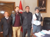 SULTAN ALPARSLAN - Pamir Derneğinden Kaymakam Kırlı'ya Ziyaret