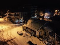 Patnos'ta Kar Yağışı Hayatı Olumsuz Yönde Etkiliyor