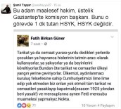 ŞAMİL TAYYAR - Şamil Tayyar'dan Adalat Komisyonu Başkanı Hakan Birkan Güner'e Tepki