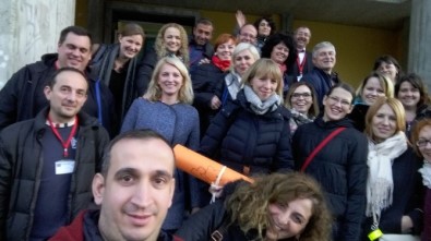 Tokatlı Öğretmenler İtalya'da Erasmus Projesine Katıldı