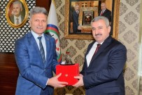 KAYTAZDERE - Körfez'in Kardeş Şehir Yalova Kaytazdere Belediye Başkanı Ali Kangal, Başkan Baran'ı Ziyaret Etti