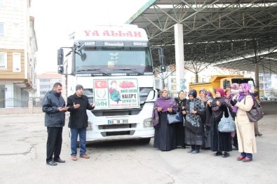Aksaray'dan Halep'e 25 Ton Un Yardımı