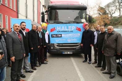 İlkadım'dan Halep'e Yardım