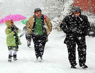 Okullara kar tatili