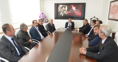 Sendika Başkanlarından Gürkan'a Ziyaret