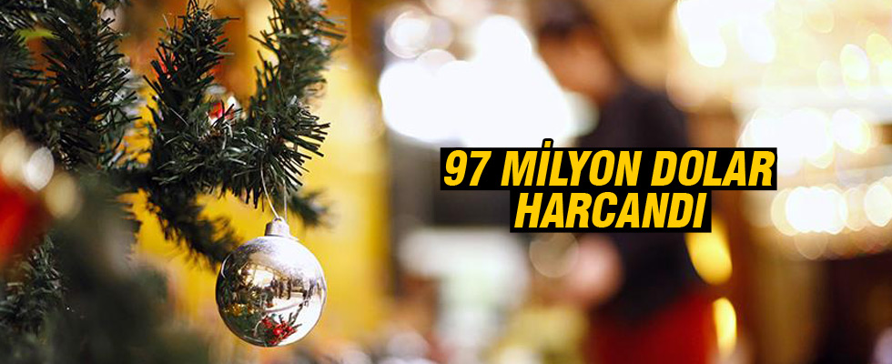 Yılbaşı çamlarının süslenmesine 97 milyon dolar harcandı