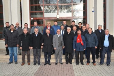 Başkan Eşkinat DİSK Genel Başkanı Kani Beko'yu Ağırladı