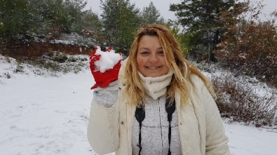 Manavgat'a 15 Yıl Sonra Kar Yağdı