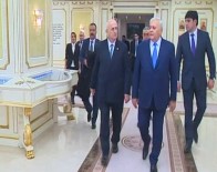 AVRASYA TÜNELİ - Meclis Başkanı Kahraman, Azeri Mevkidaşıyla Buluştu