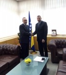 SARAYBOSNA - Türkiye'nin Saraybosna Büyükelçisi Koç'tan Bosna-Hersekli Bakana Ziyaret