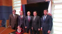 DEMİRYOLU PROJESİ - Altunyaldız, Azerbaycan Milli Meclis Başkan Vekili Valeh Aleskerov İle Bir Araya Geldi.
