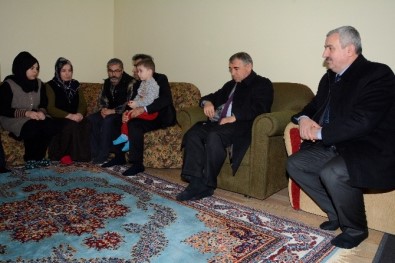 Başkan Baran, Şehit Ailelerini Ziyaret Etti