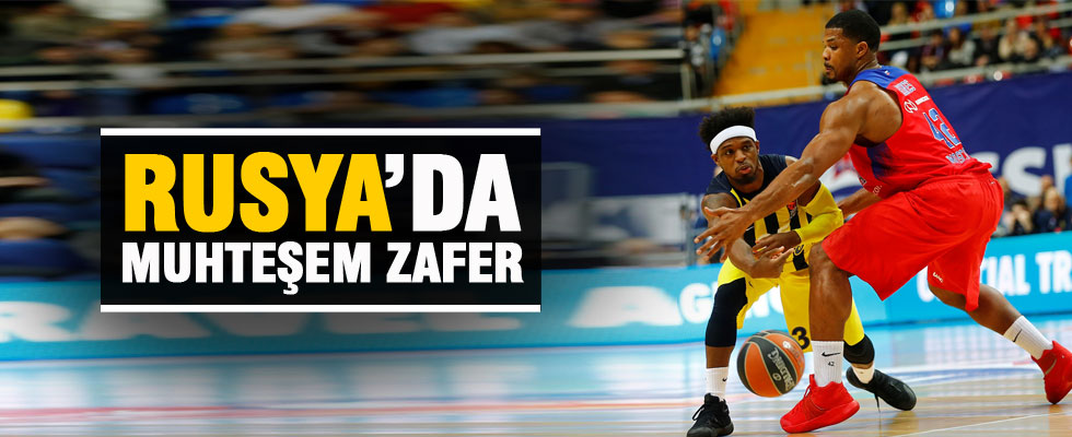 Fenerbahçe'den Rusya'da muhteşem zafer!