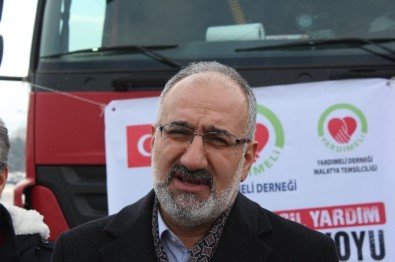 Halep'e 40 Ton İnsani Yardım Malzemesi Gönderildi