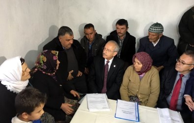 Kılıçdaroğlu, İcralık Olan Köylüleri Dinledi