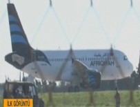 YOLCU UÇAĞI - Libya uçağı kaçırıldı!