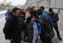 MOTOSİKLET KAZASI - Tünel Duvarına Aşkını Yazınca Polisi Alarma Geçirdi