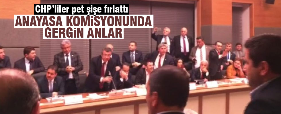 Anayasa Komisyonunda tartışma