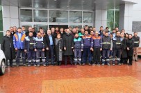 HÜSEYIN AYAZ - Başkan Ayaz, Belediye Personeliyle Buluştu