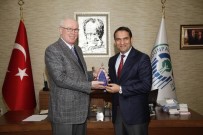 SULTANDAĞI - Damal Ve Sultandağı Belediye Başkanları Başkan Kurt'u Ziyaret Etti