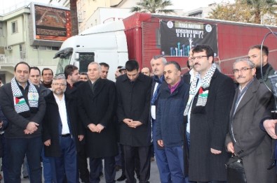 Denizli'den Halep'e 15 Yardım Tırı Yola Çıktı