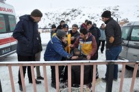 Kars'ta Trafik Kazası Açıklaması 2 Yaralı Haberi