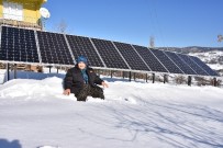 ENERJİ SANTRALİ - Kezban Teyze Köyüne Güneş Enerji Santrali Kurdu