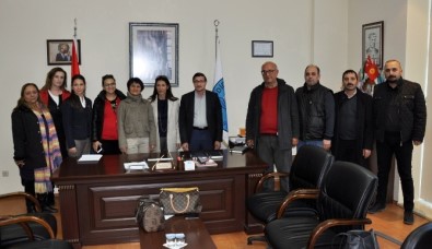 TÜRSAB Didim BYK'nın Yeni Yönetiminde Ticaret Odasına Ziyaret