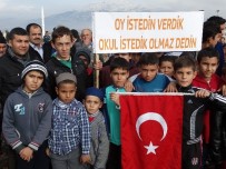 OKUL İNŞAATI - 22 Yıl Önce Temeli Atılan Okul İçin Eylem Yaptılar
