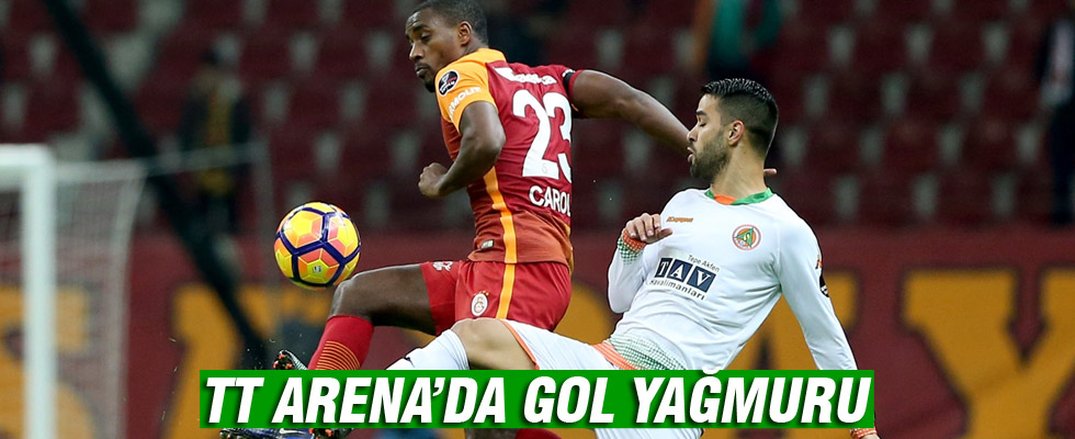 Galatasaray Aytemiz Alanyaspor'u mağlup etti