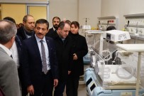 Yeni Devlet Hastanesinde İncelemelerde Bulunan Vali Yıldırım Açıklaması