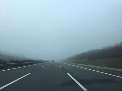 Bursa'da Sis Nedeniyle Göz Gözü Görmüyor