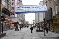 MEHMET KARATAŞ - Esnaftan Büyükşehir Belediyesi'ne Afişli Teşekkür