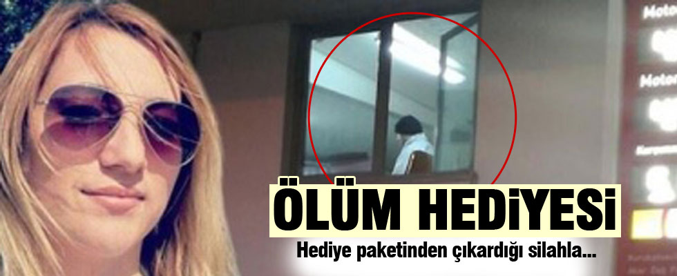 Hediye paketinden çıkardığı silahla kız arkadaşını öldürdü