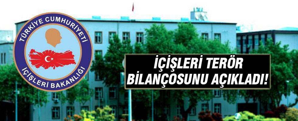 İçişleri Bakanlığı: 508 kişi gözaltına alındı