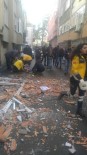 HACI BAYRAM - Trabzon'da Balkon Çöktü Açıklaması 3 Yaralı